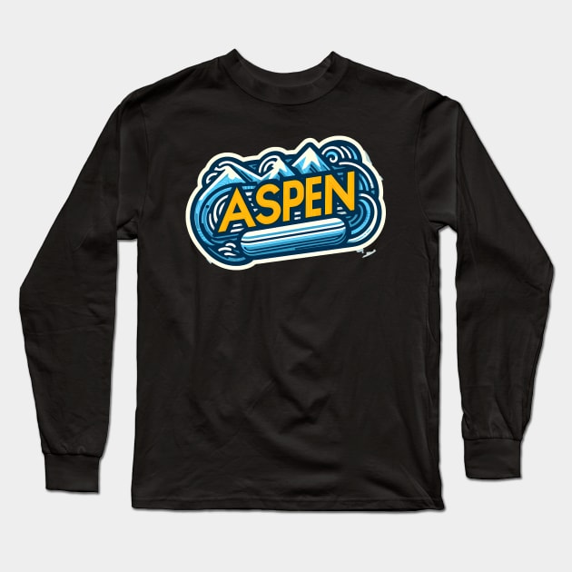 Aspen Long Sleeve T-Shirt by newozzorder